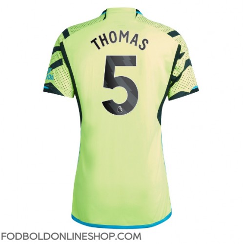 Arsenal Thomas Partey #5 Udebanetrøje 2023-24 Kortærmet